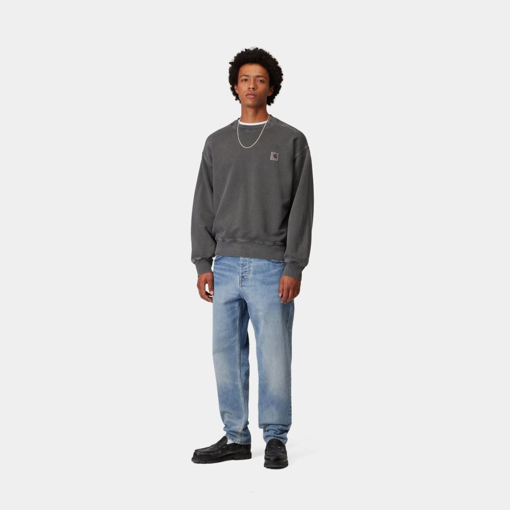 Carhartt WIP Newel Pant - Blue/Light Used Wash