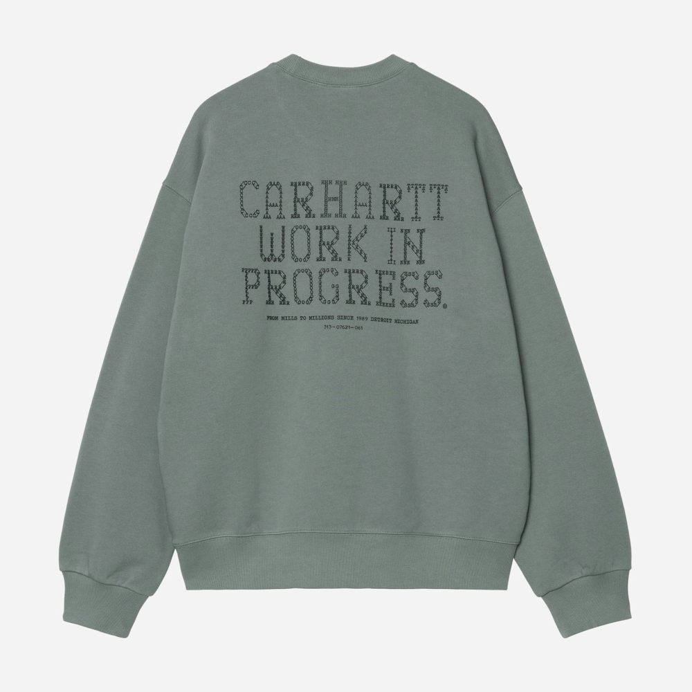 Carhartt WIP Punched Sweat - Velvet Green