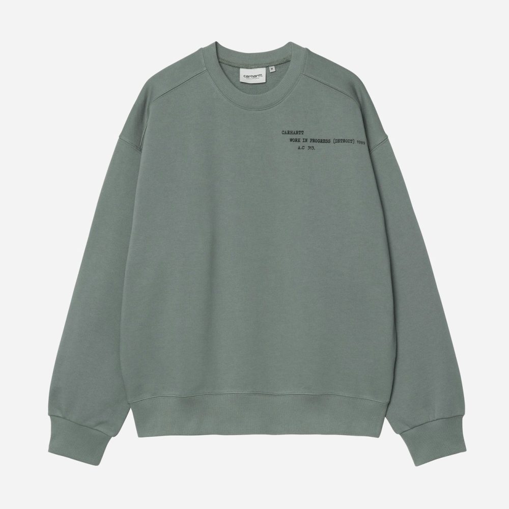 Carhartt WIP Punched Sweat - Velvet Green