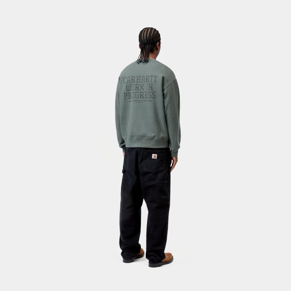 Carhartt WIP Punched Sweat - Velvet Green