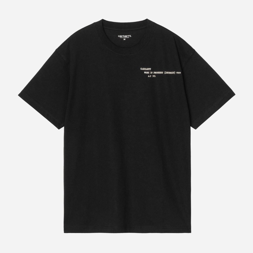 Carhartt WIP Punched Tee - Black Carhartt WIP Punched Tee - Black