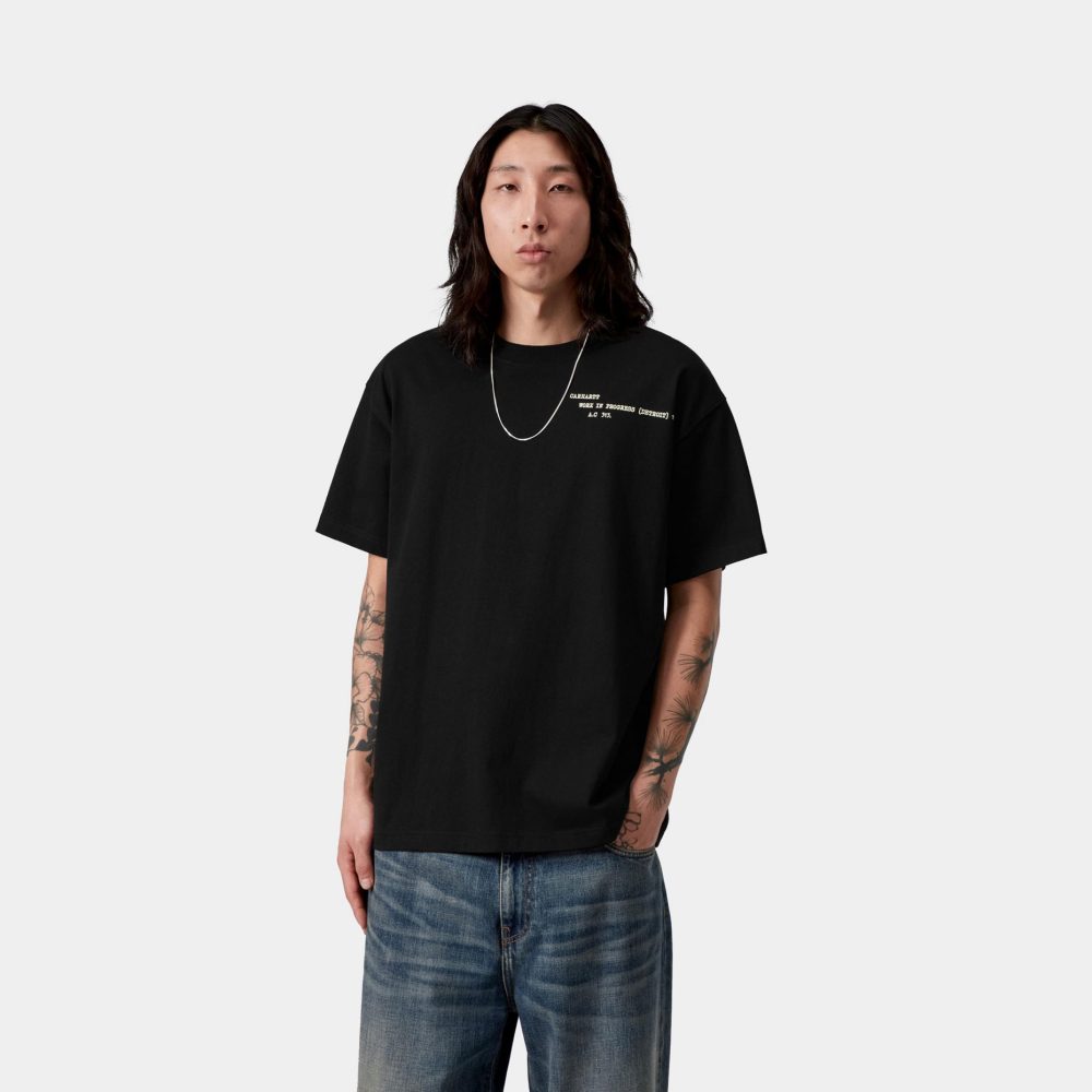 Carhartt WIP Punched Tee - Black Carhartt WIP Punched Tee - Black