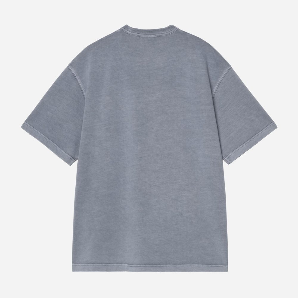 Carhartt WIP Torion Pocket Tee - Office Blue/Grind Wash Carhartt WIP Torion Pocket Tee - Office Blue/Grind Wash