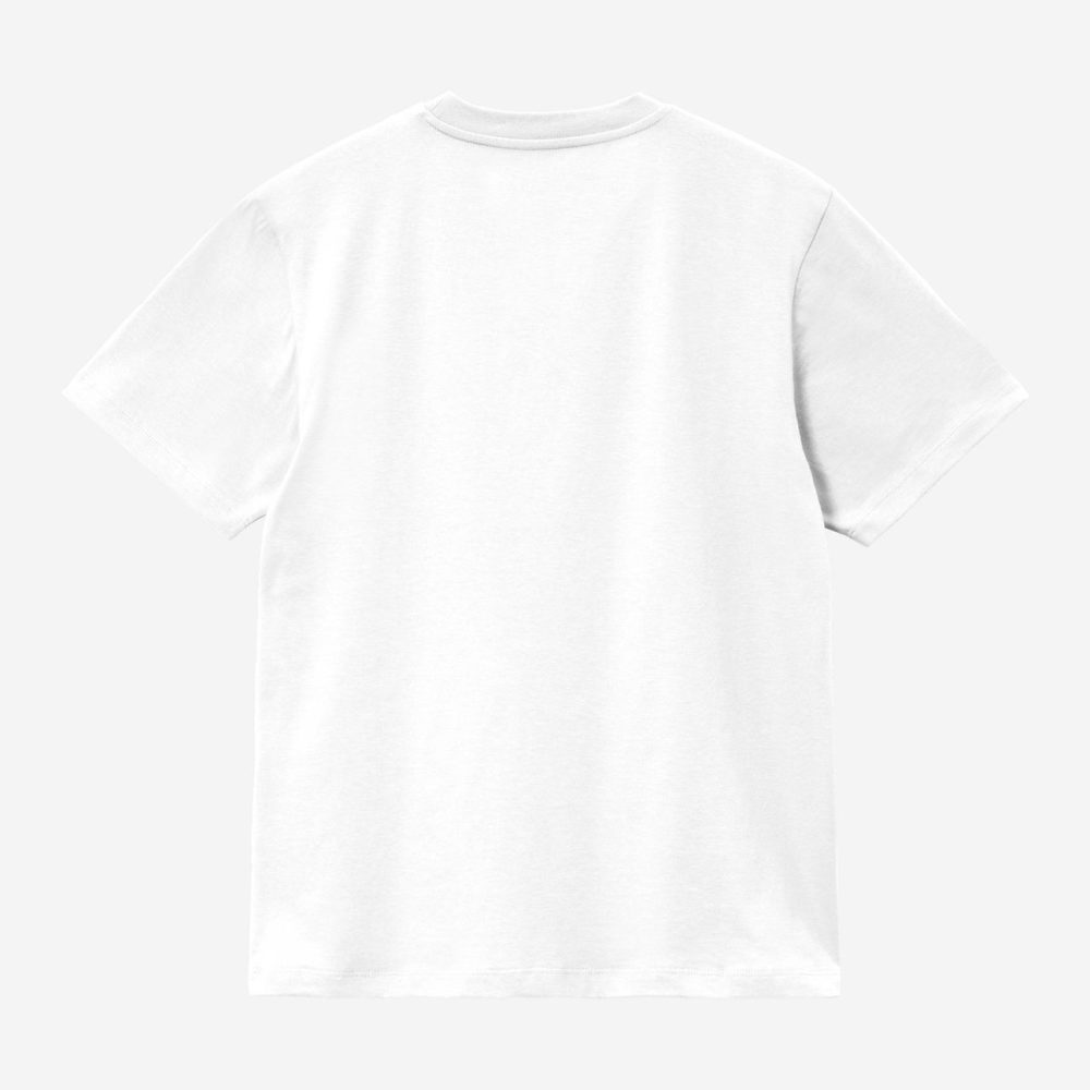 Carhartt WIP Women's American Script Tee - White Carhartt WIP Women's American Script Tee - White
