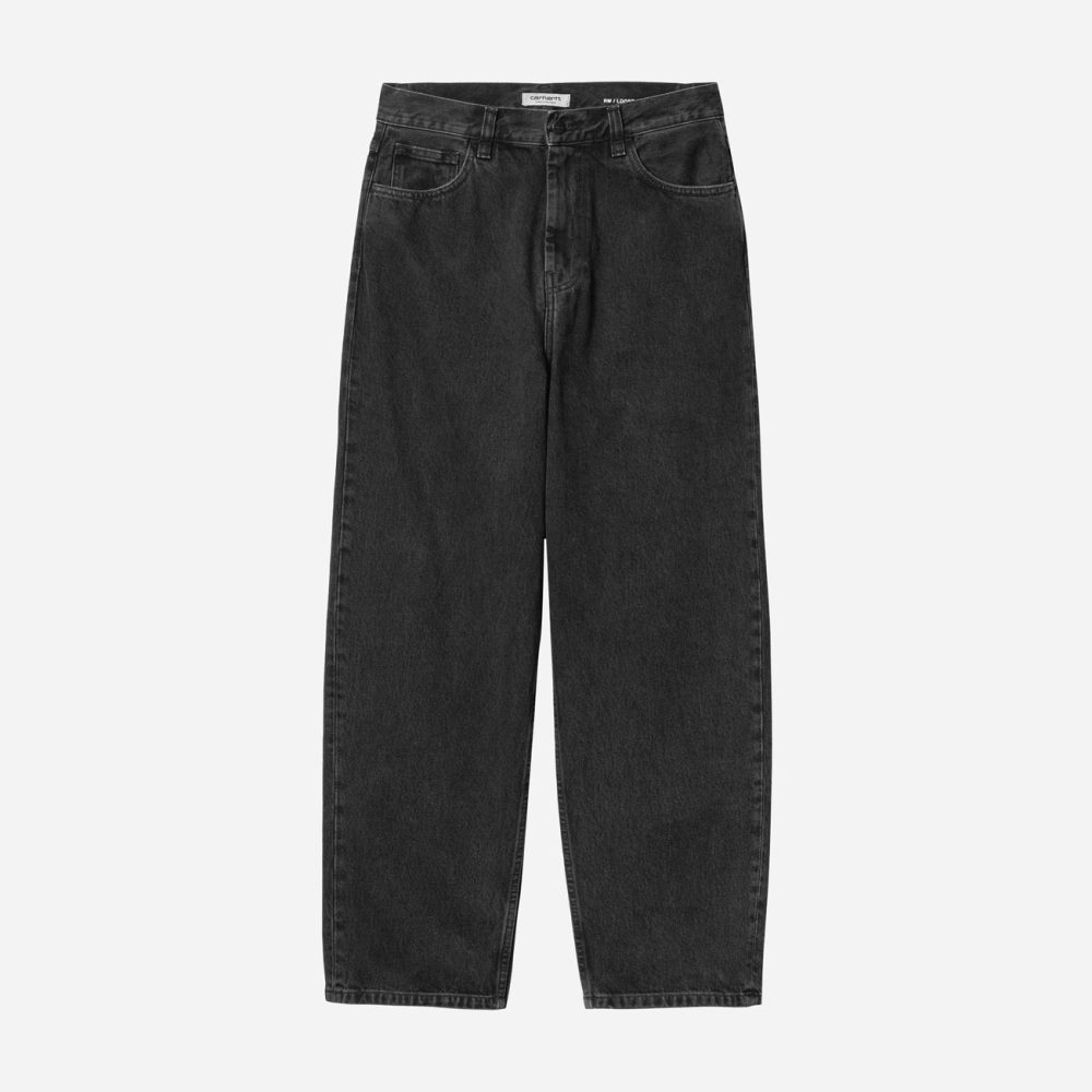 Carhartt WIP Women's Brandon Pant - Black/Stone Washed Carhartt WIP Women's Brandon Pant - Black/Stone Washed