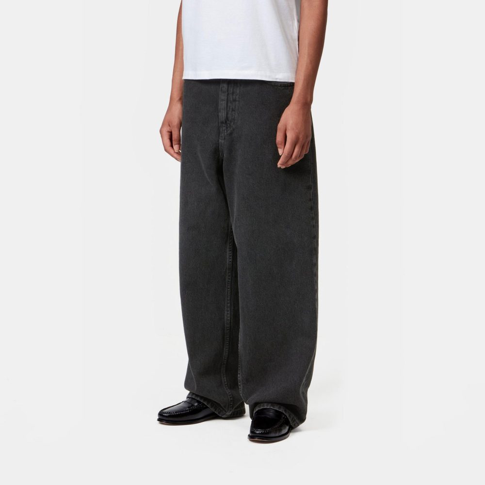 Carhartt WIP Women's Brandon Pant - Black/Stone Washed Carhartt WIP Women's Brandon Pant - Black/Stone Washed