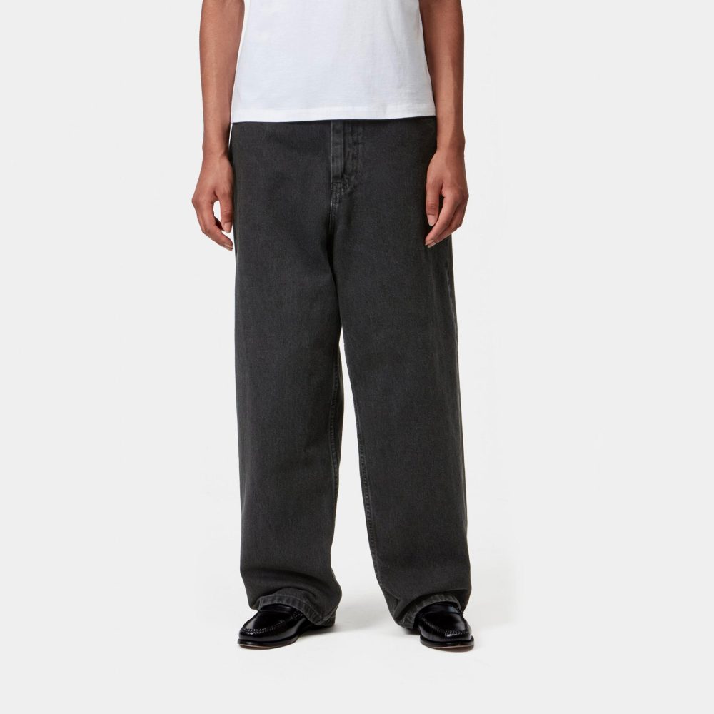 Carhartt WIP Women's Brandon Pant - Black/Stone Washed Carhartt WIP Women's Brandon Pant - Black/Stone Washed