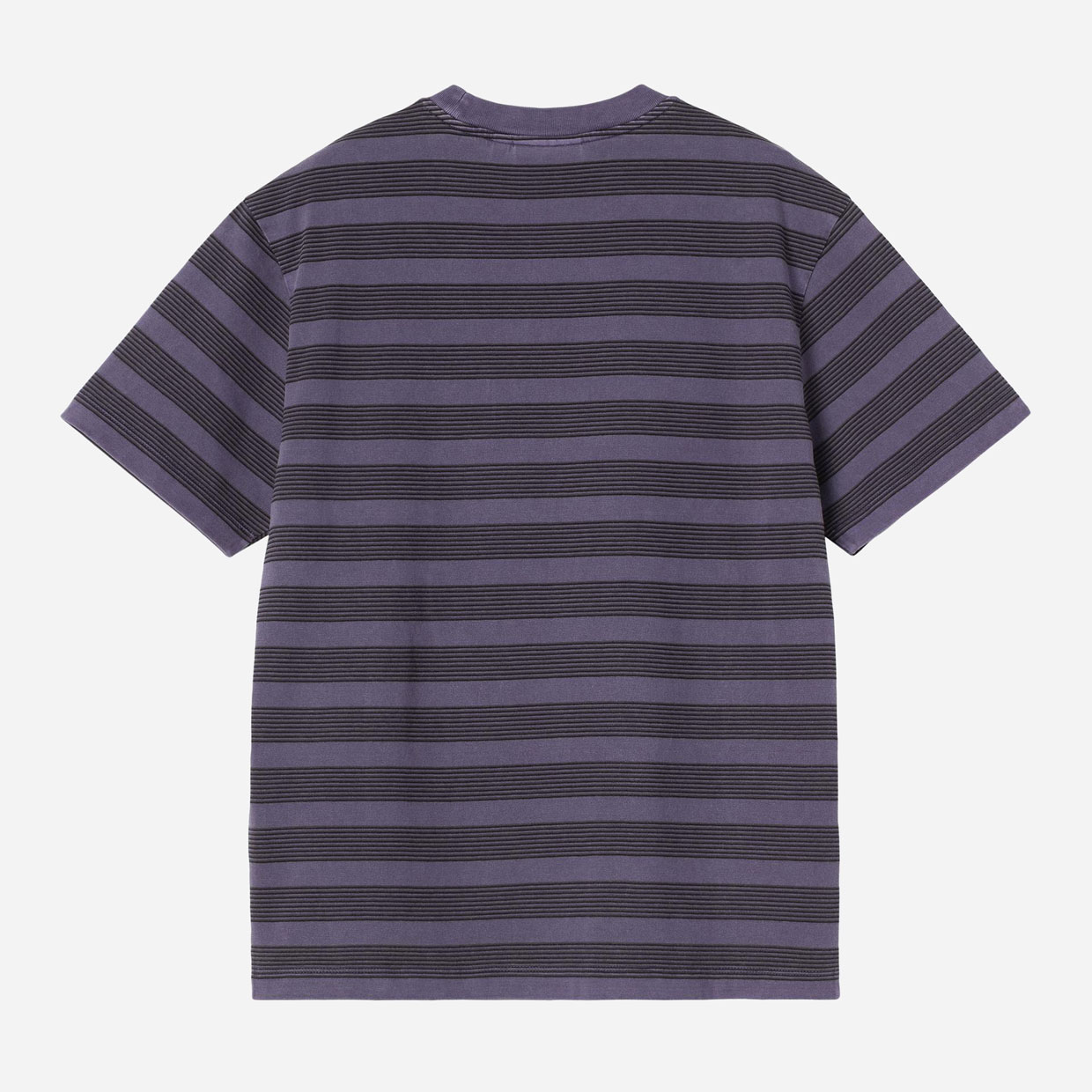 Carhartt WIP Women's Hanson Pocket Tee - Hanson W Stripe/Lokers/Garment Dyed