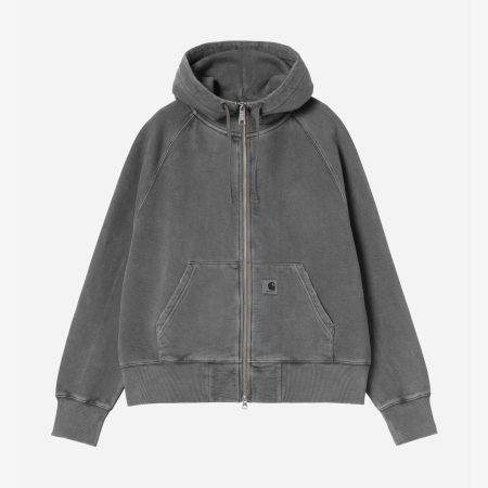 Carhartt WIP Women's Hooded Torion Jacket - Black/Grind Wash