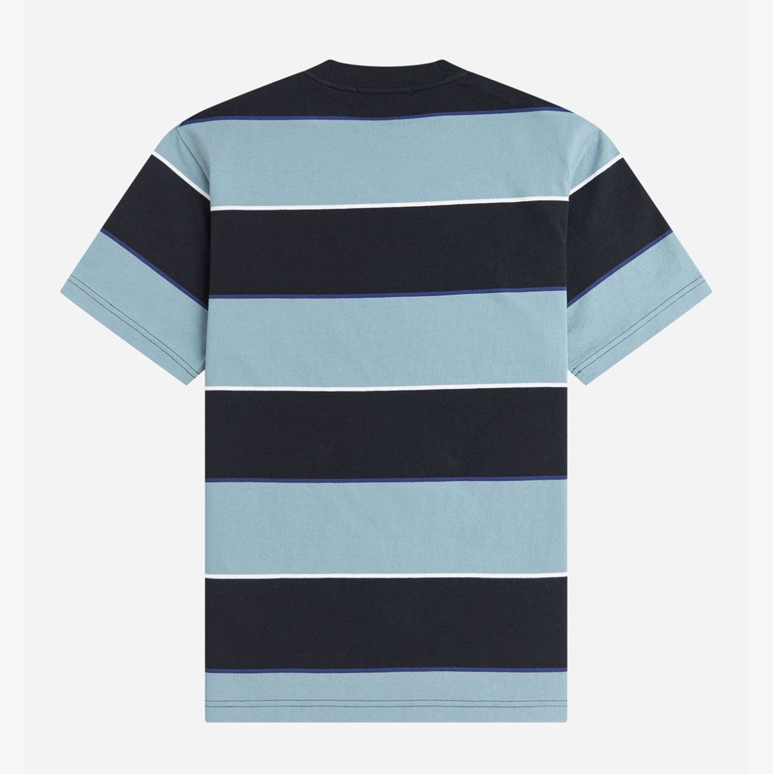 Fred Perry Striped Relaxed Tee - Stockport Blue