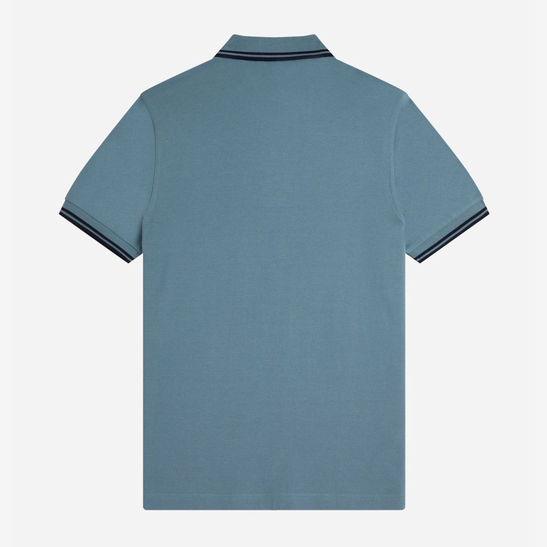 Fred Perry Twin Tipped Polo - Stockport Blue/Navy