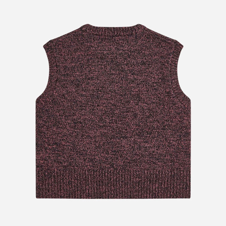 Fred Perry Women's Twisted Marl Knitted Tank - Flamingo Tan