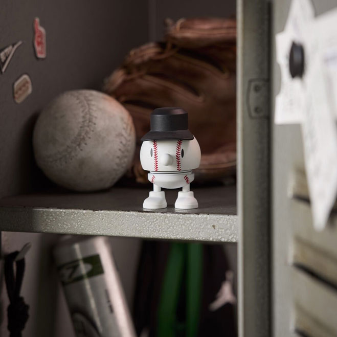 Hoptimist Baseball Bumble Small - White