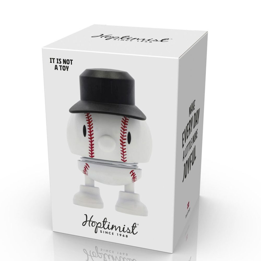 Hoptimist Baseball Bumble Small - White Hoptimist Baseball Bumble Small - White