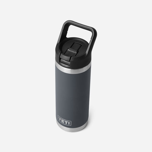 YETI Rambler 18 Oz Bottle - Charcoal