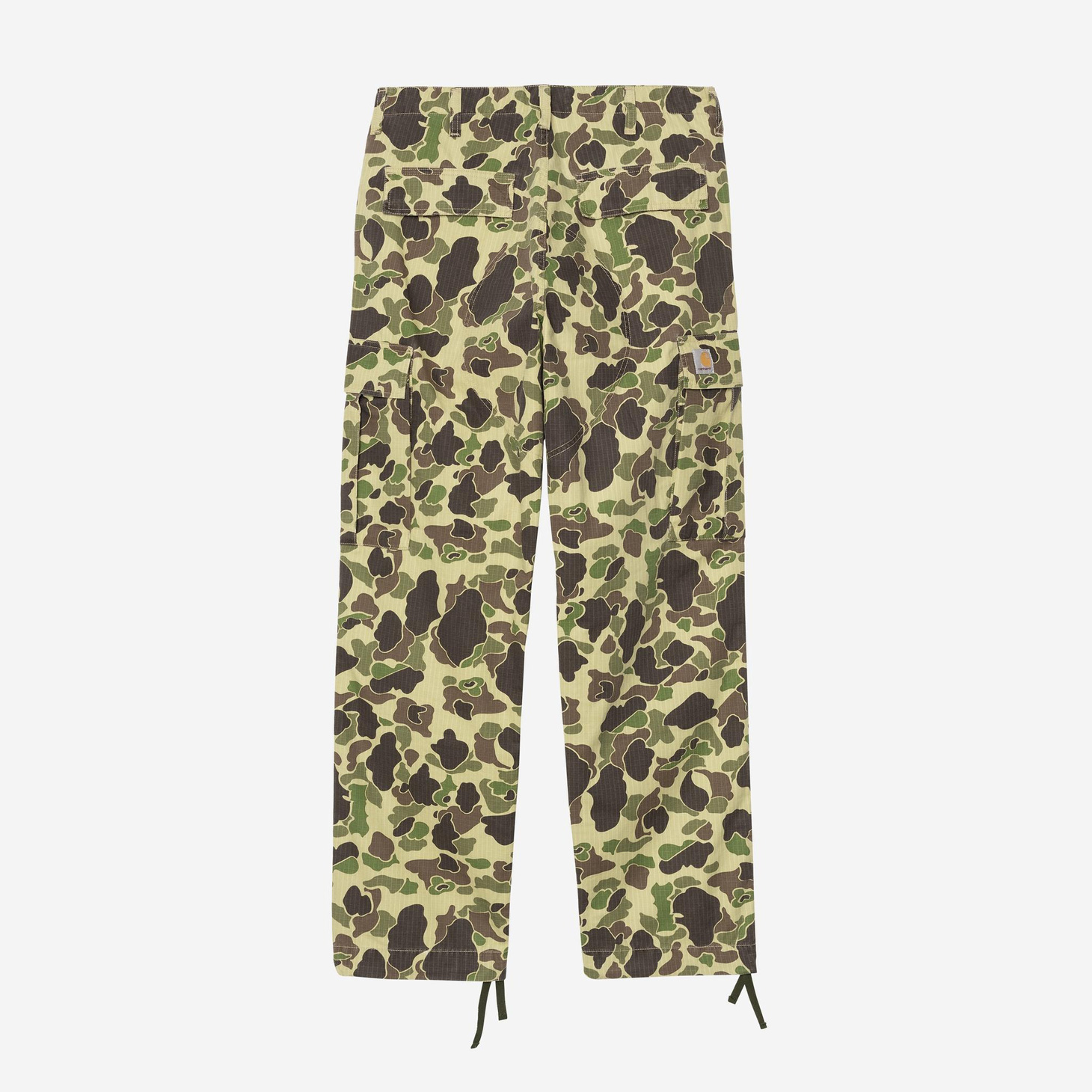 Carhartt WIP Duck Cargo Pant - Camo Duck/Green Stone Washed