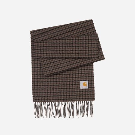 Carhartt WIP Lowis Scarf - Lowis Houndstooth/Vitola Heather