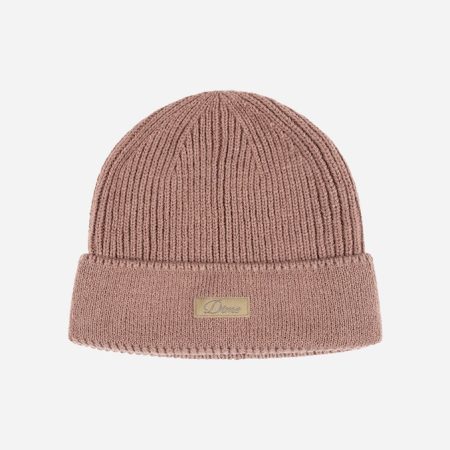 Dime Cursive Rib Beanie - Camel Dime Cursive Rib Beanie - Camel