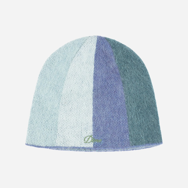Dime Mohair Skully Beanie - Blue Multi