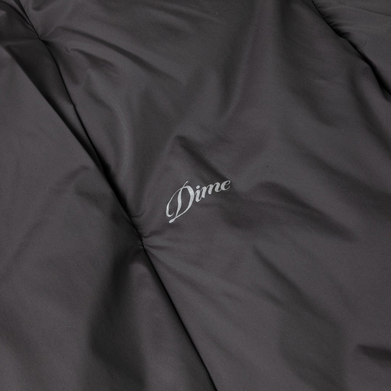 Dime Pleated Puffer Jacket - Charcoal