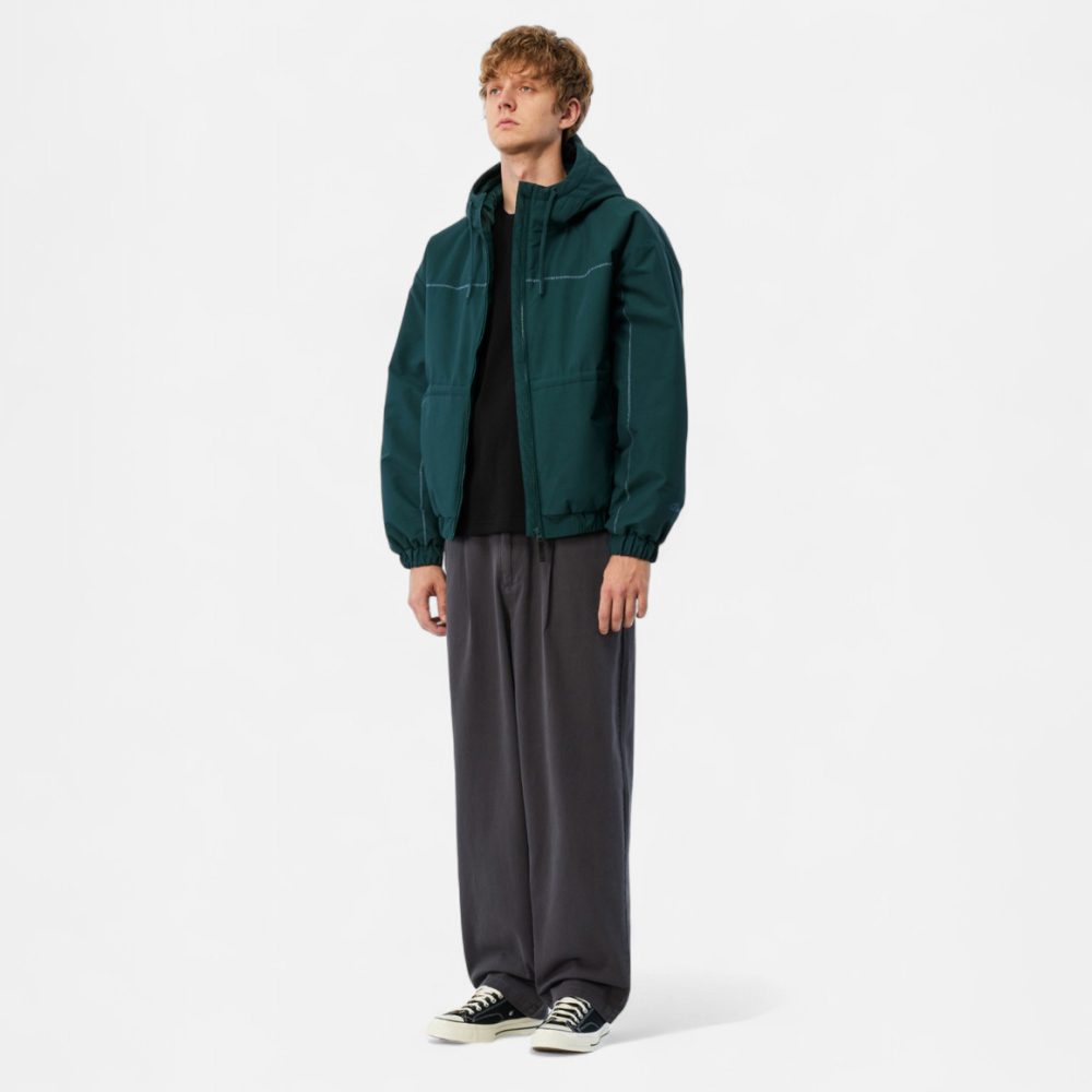 Dime Quilted Ripstop Puffer Jacket - Emerald
