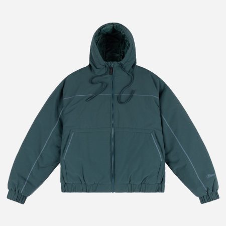 Dime Quilted Ripstop Puffer Jacket - Emerald