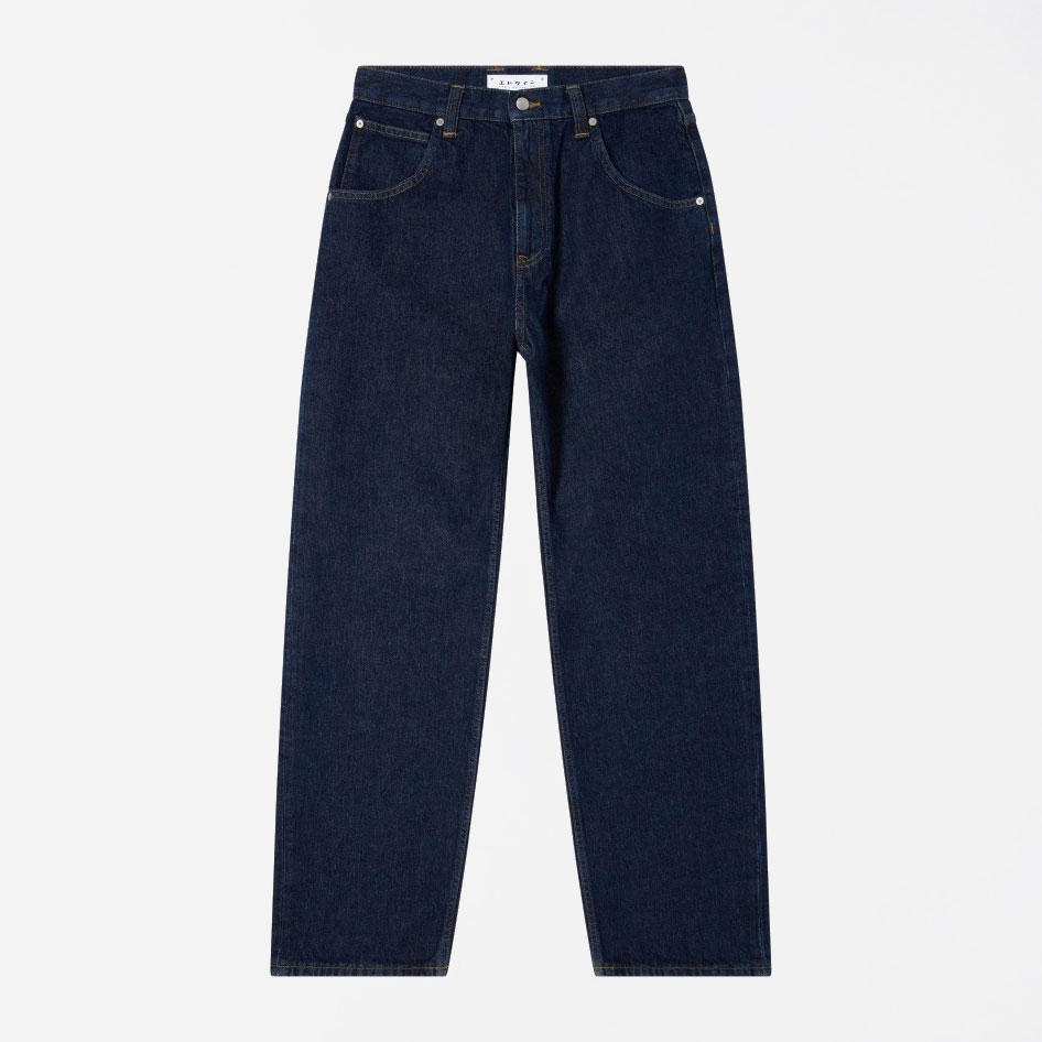 Edwin Arctic Blue 14.6oz Relaxed Tapered Tyrell Pant - Blue Dark/Marble Wash Edwin Arctic Blue 14.6oz Relaxed Tapered Tyrell Pant - Blue Dark/Marble Wash