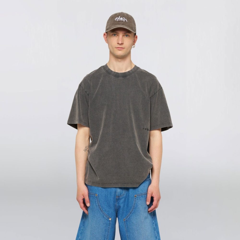 Edwin Axiom Tee - Grey/Marble Fade Out