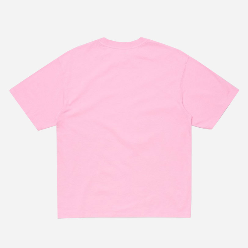 Edwin Oversize Basic Tee - Begonia Pink/Garment Washed