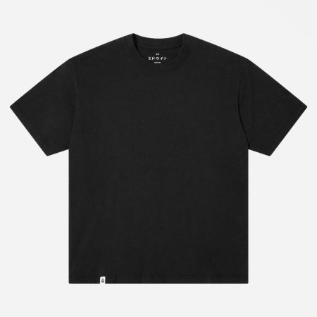 Edwin Oversize Basic Tee - Black/Garment Washed