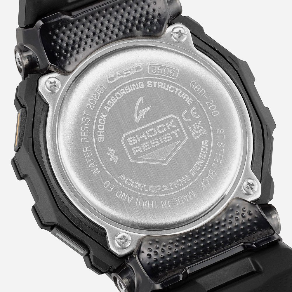 G Shock Sports Bluetooth G Squad GBD-200-1A1ER Watch - Black