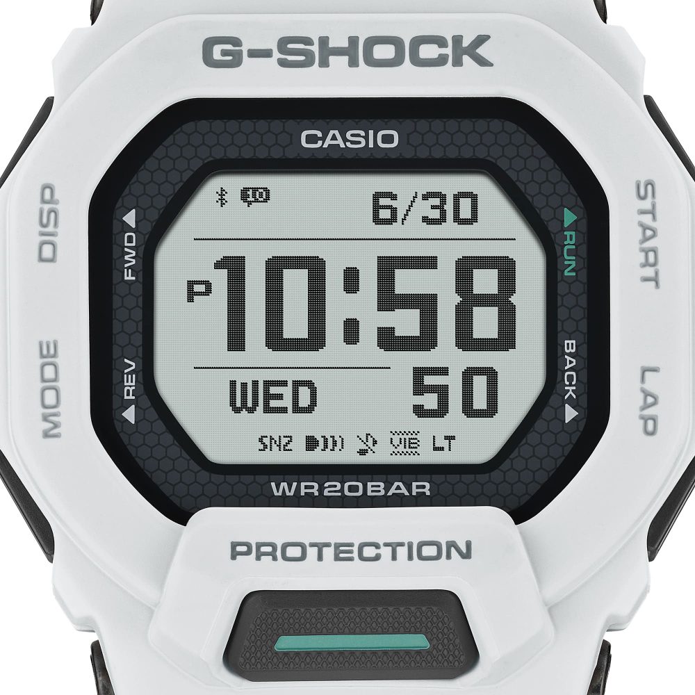 G Shock Sports Bluetooth G Squad GBD-200-7ER Watch - White