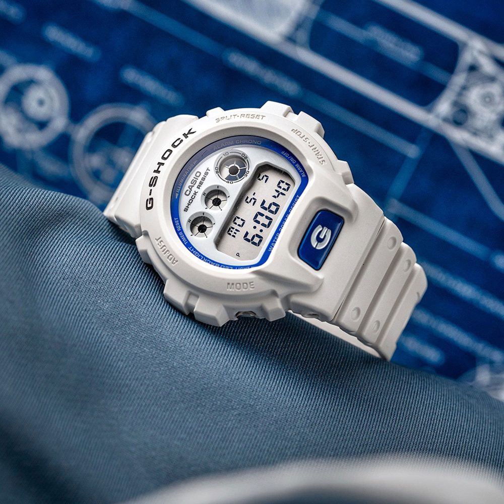 G Shock x The Fantastic Four First Steps DW-6900HDS-7ER Watch - White/Blue