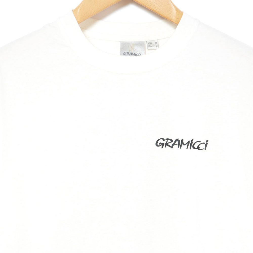 Gramicci Flower Loose Fit Short Sleeve Tee - White