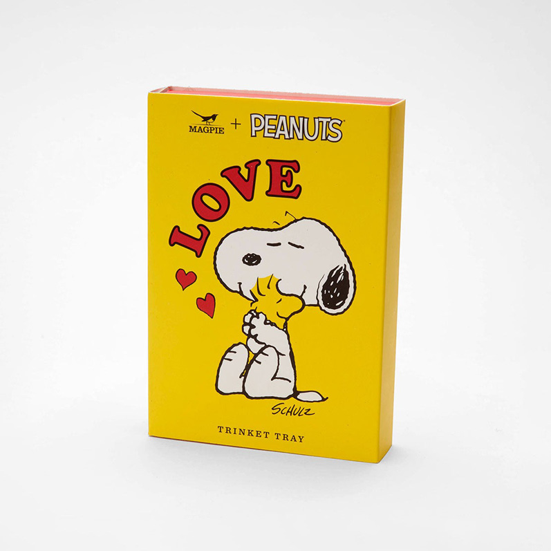 Magpie x Peanuts Rectangular Trinket Dish - Love