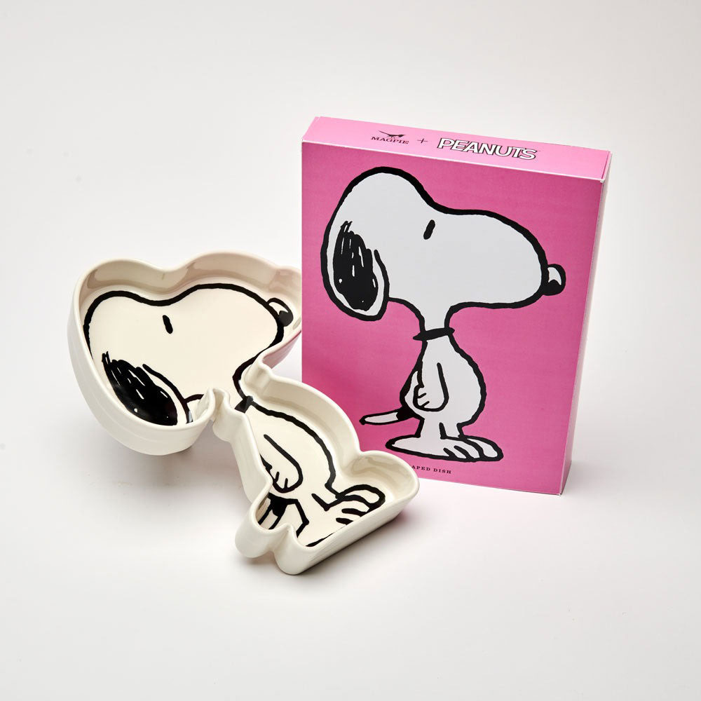 Magpie x Peanuts Snoopy Shaped Large Trinket Dish - Snoopy
