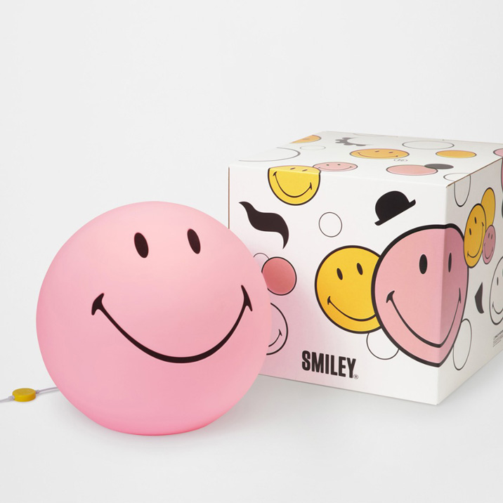 Mr Maria Smiley XL Lamp - Pink Mr Maria Smiley XL Lamp - Pink