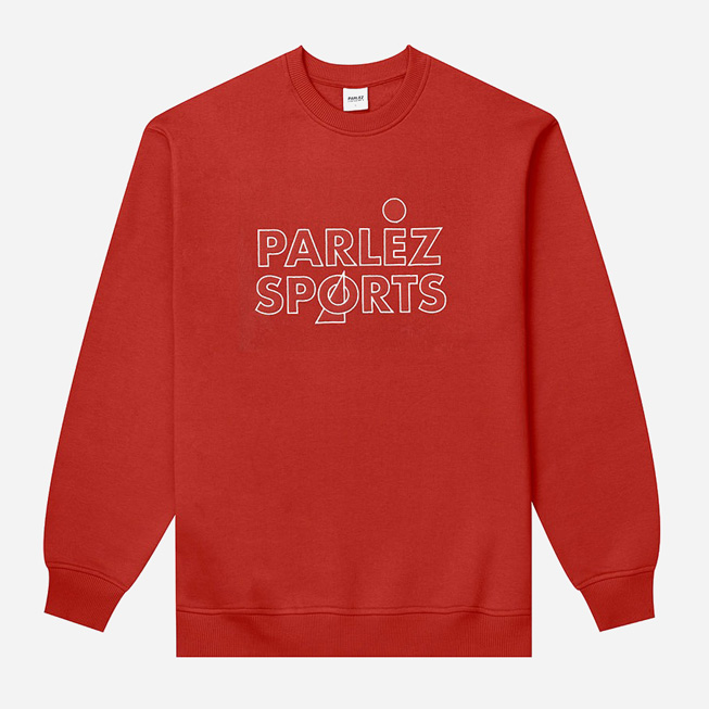 Parlez Arc Crewneck Sweatshirt - Kiln Parlez Arc Crewneck Sweatshirt - Kiln