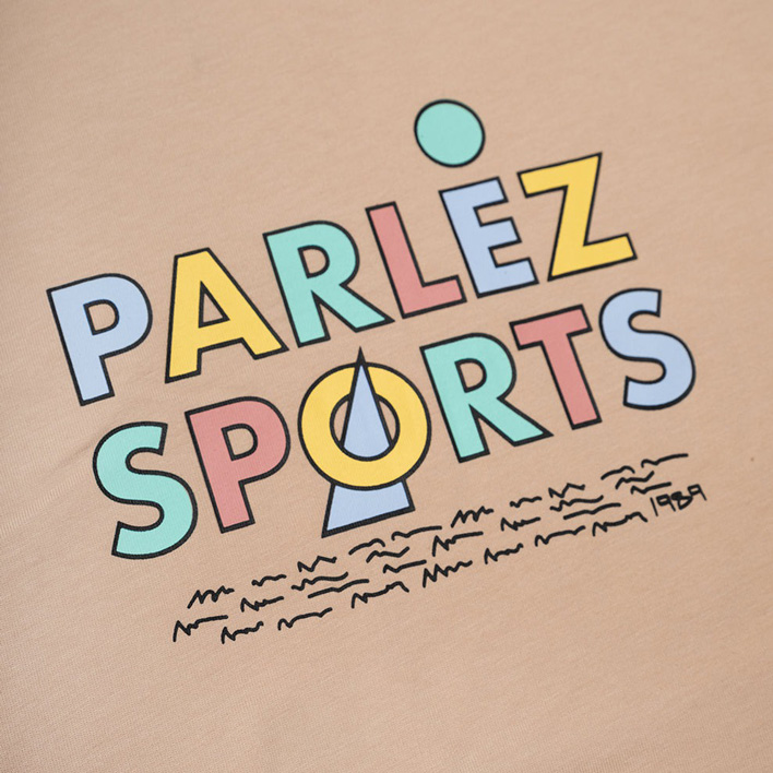 Parlez Form Tee - Haze Parlez Form Tee - Haze