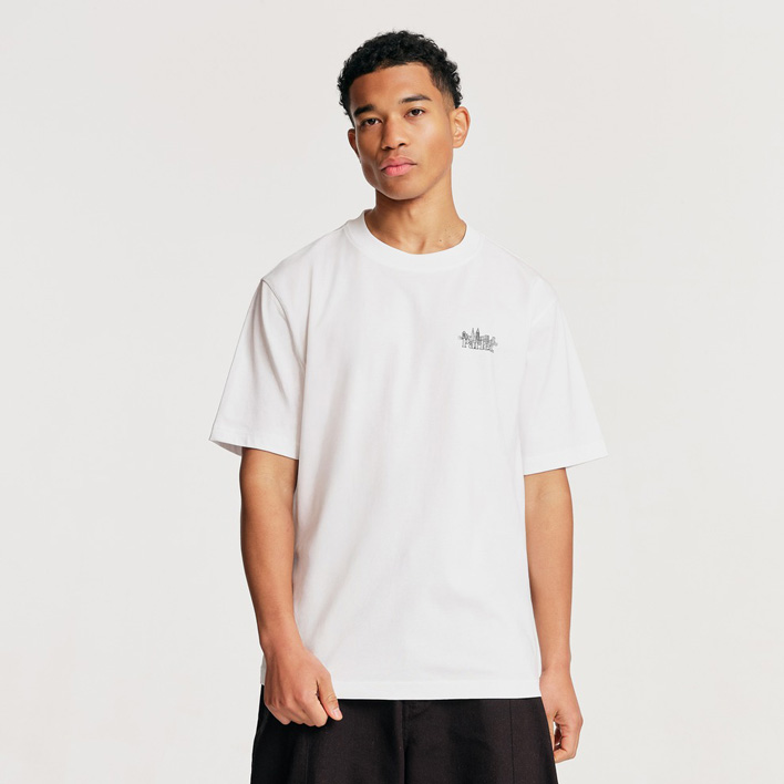 Parlez Scape Tee - White