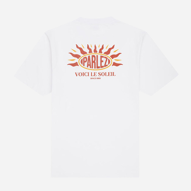 Parlez Soleil Tee - White