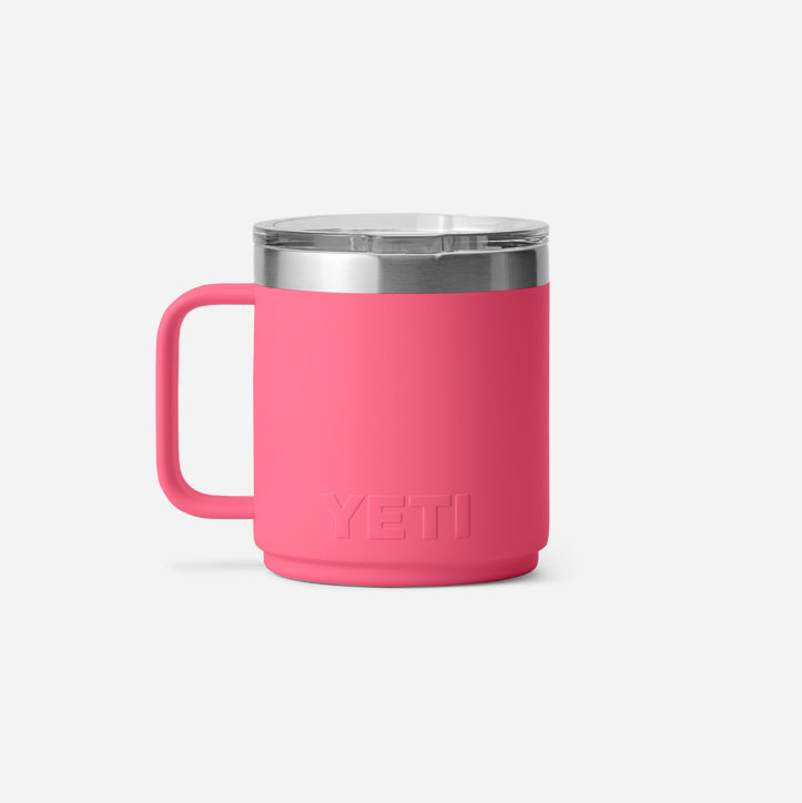 YETI Rambler 10 Oz Mug With DuraSip™ Ceramic Lining- Tropical Pink