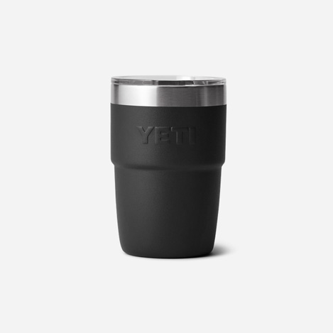 YETI Rambler 8 Oz Stackable Cup With DuraSip™ Ceramic Lining  - Black