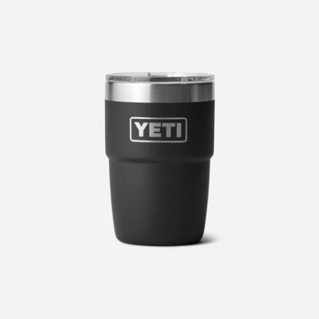 YETI Rambler 8 Oz Stackable Cup With DuraSip™ Ceramic Lining - Black YETI Rambler 8 Oz Stackable Cup With DuraSip™ Ceramic Lining - Black