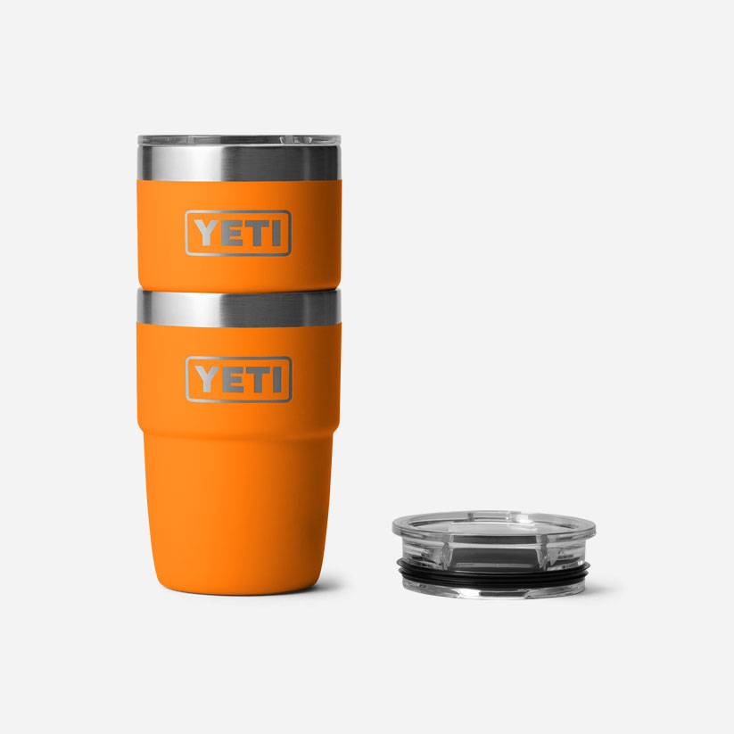 YETI Rambler 8 Oz Stackable Cup With DuraSip™ Ceramic Lining - King Crab YETI Rambler 8 Oz Stackable Cup With DuraSip™ Ceramic Lining - King Crab
