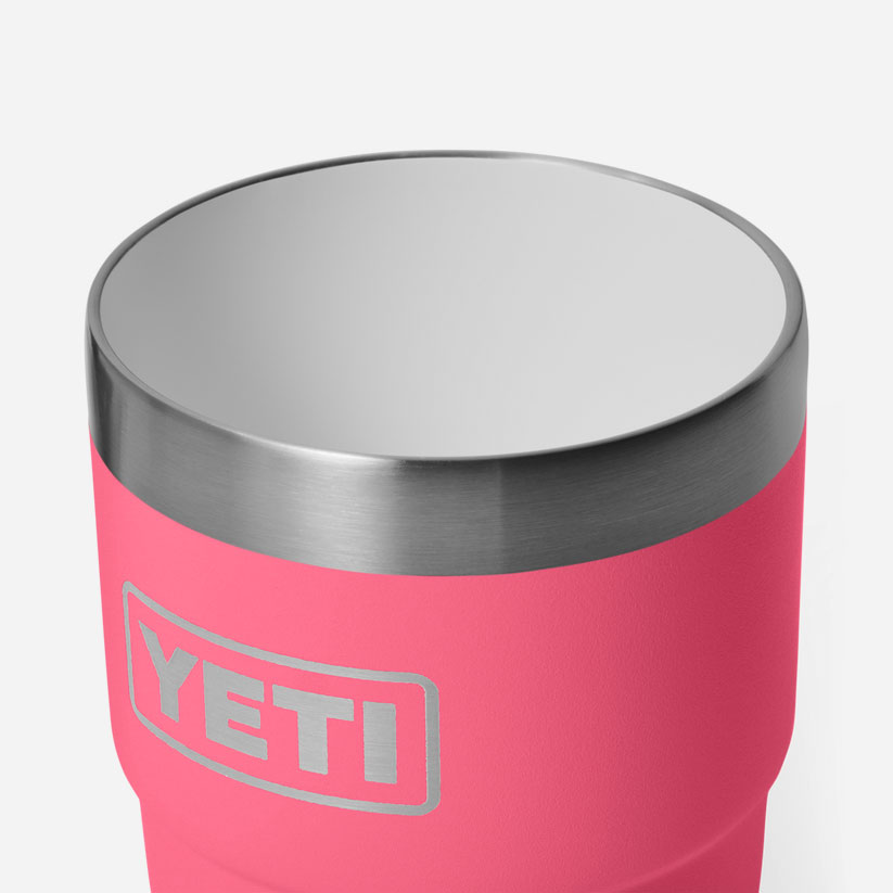 YETI Rambler 8 Oz Stackable Cup With DuraSip™ Ceramic Lining - Tropical Pink YETI Rambler 8 Oz Stackable Cup With DuraSip™ Ceramic Lining - Tropical Pink