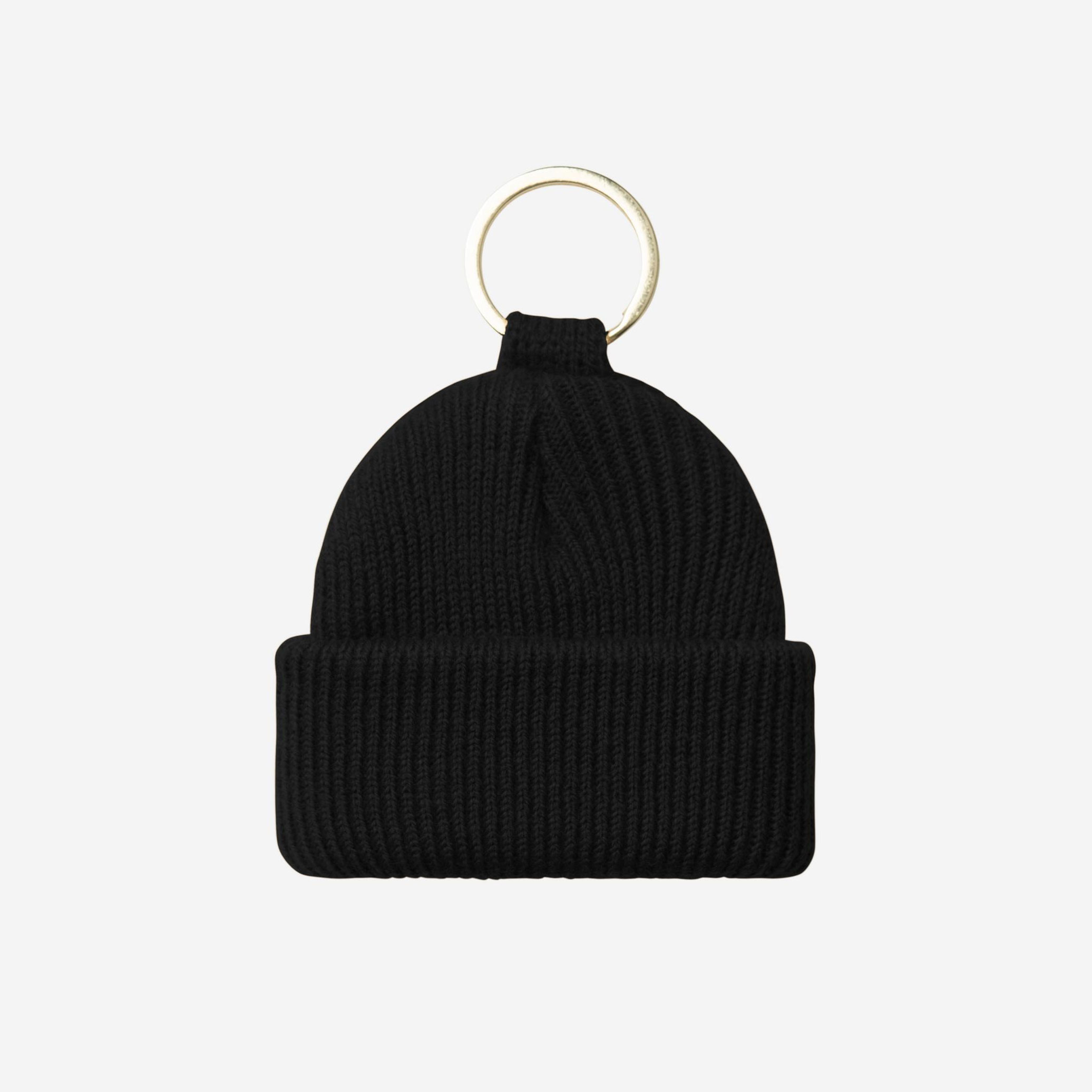 Carhartt WIP Mini Watch Hat Keychain - Black