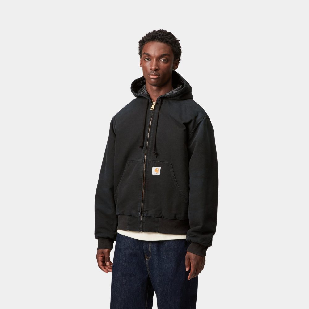 Carhartt WIP OG Active Jacket - Black/Stone Canvas