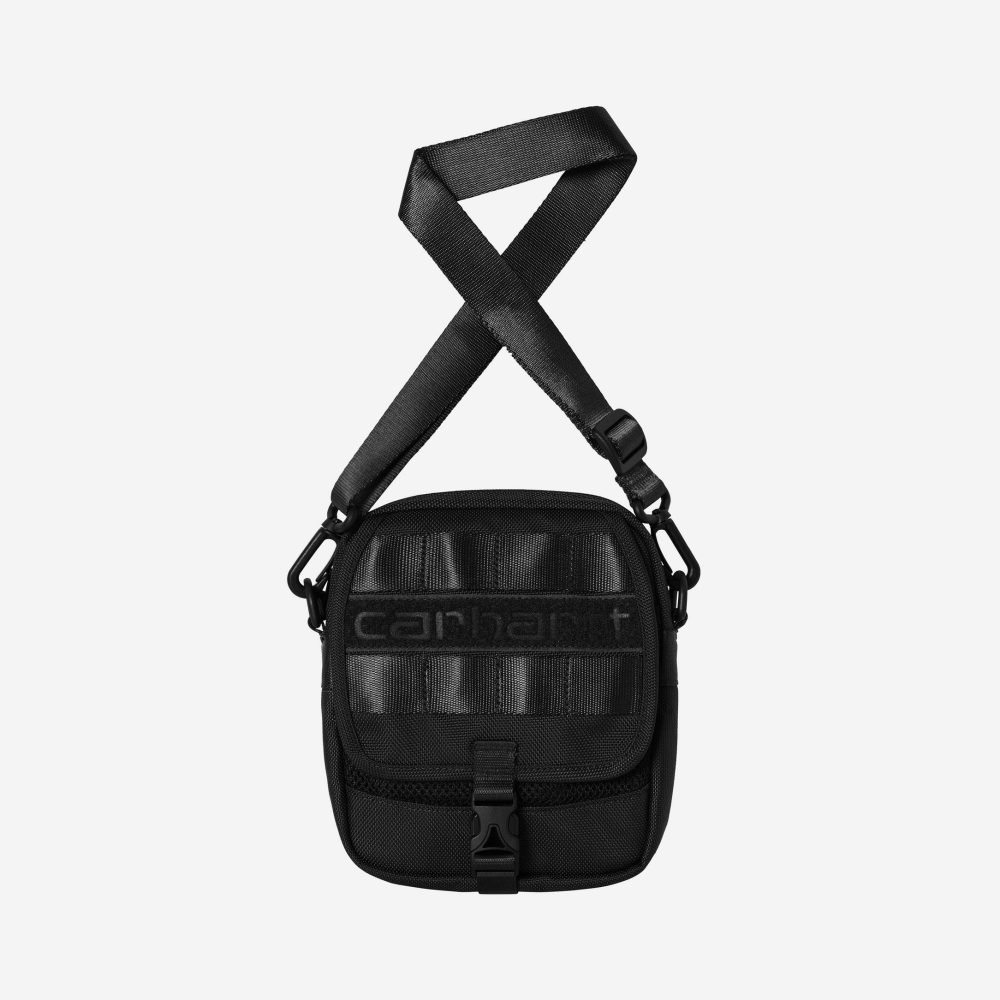 Carhartt WIP Prescott Shoulder Pouch - Black Carhartt WIP Prescott Shoulder Pouch - Black