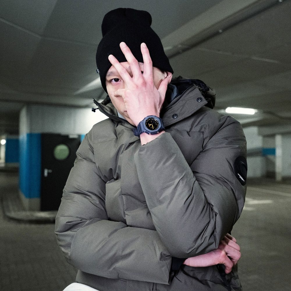 G Shock GA-2100K-2AER Watch - Smoke Blue